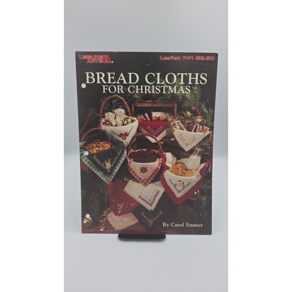 Leisure Arts Other - Bread Cloths for Christmas Leaflet 741 Cross Stitch Pattern 1989